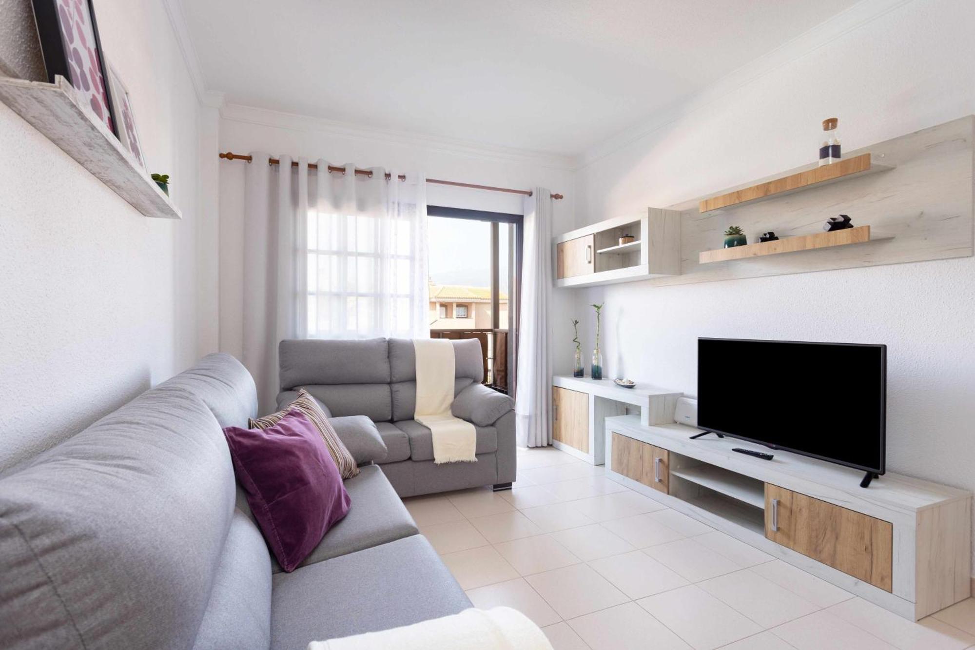 Appartamento Agradable Piso Con Piscina & Playa Terraza Y Wifi Costa Del Silencio Esterno foto