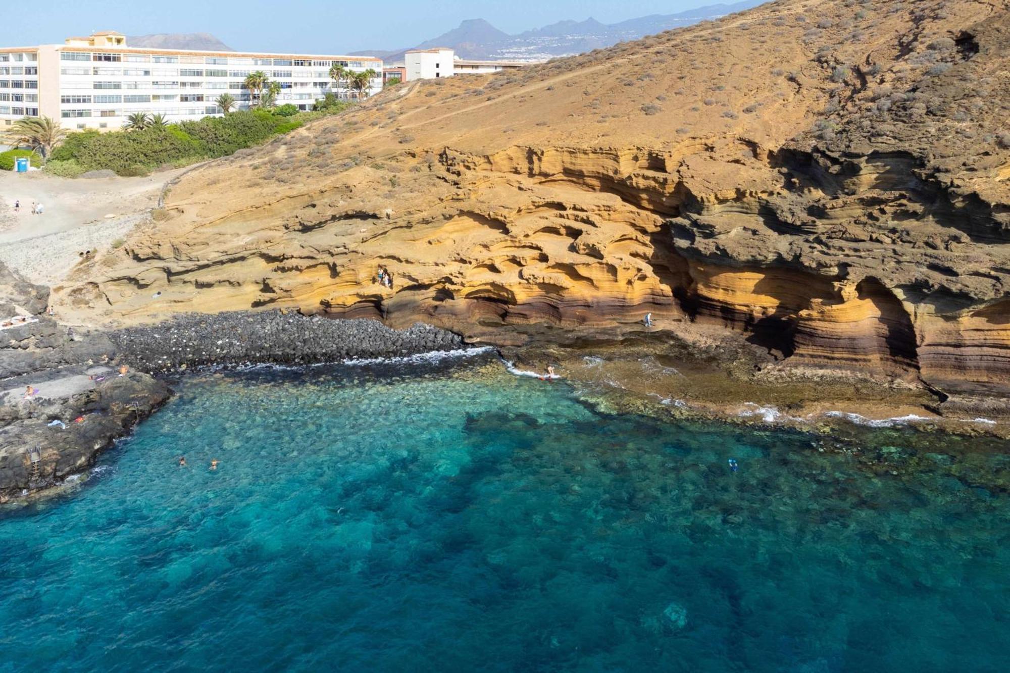 Appartamento Agradable Piso Con Piscina & Playa Terraza Y Wifi Costa Del Silencio Esterno foto
